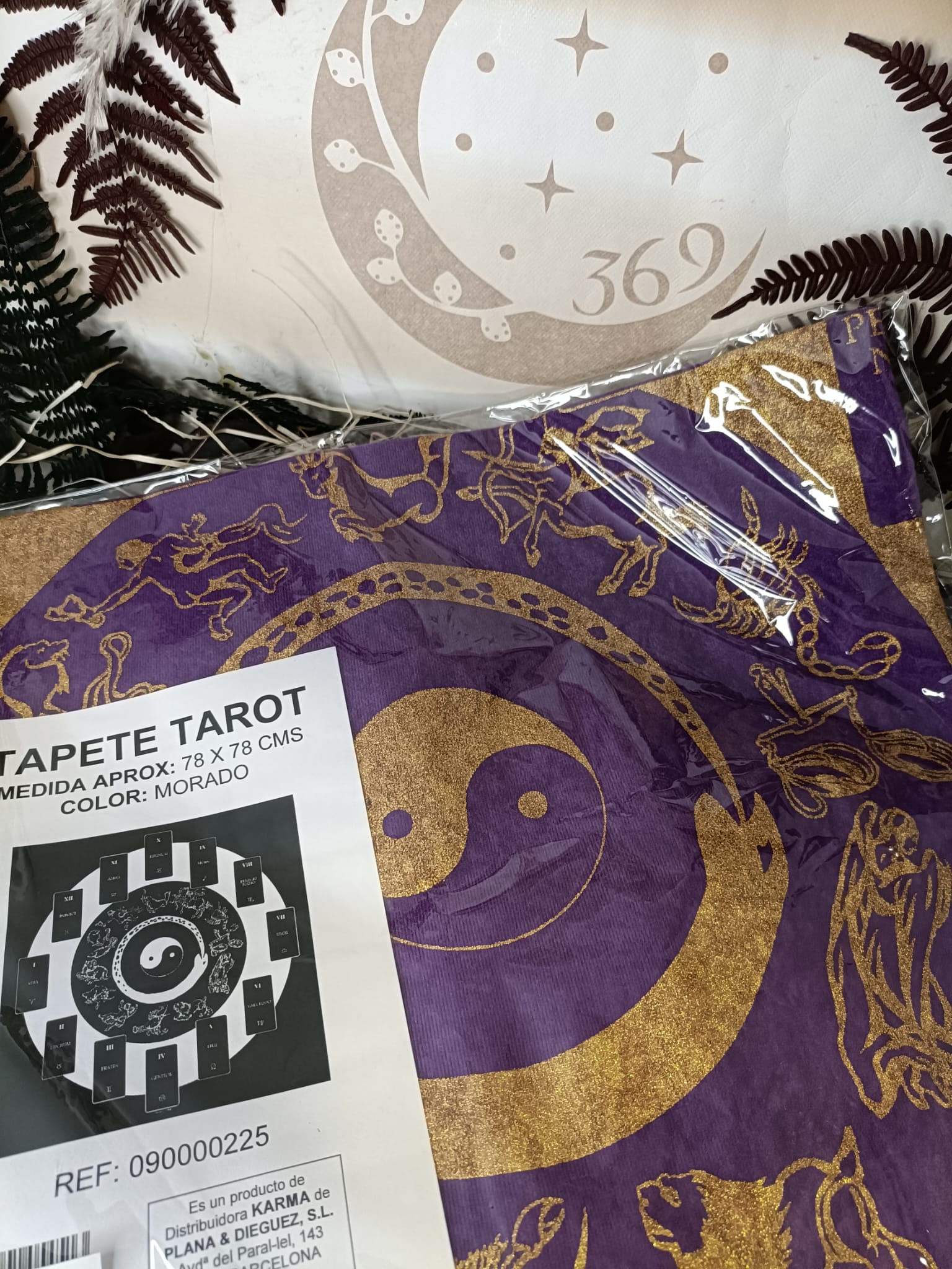 Tapete Tarot 78X78cm - Imagen 5