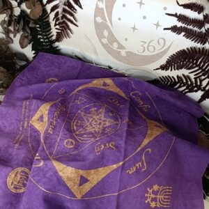 Tapete Ritual 39X39cm . Morado