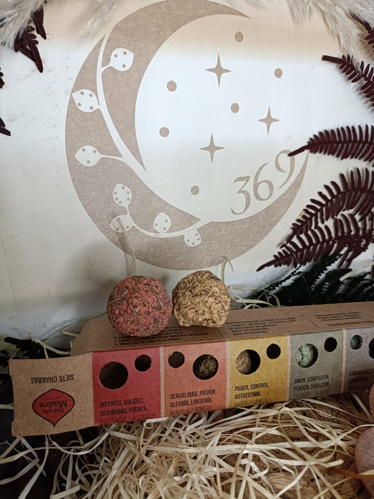 Bombitas Defumación 7 Chakras Sagrada Madre - Imagen 3