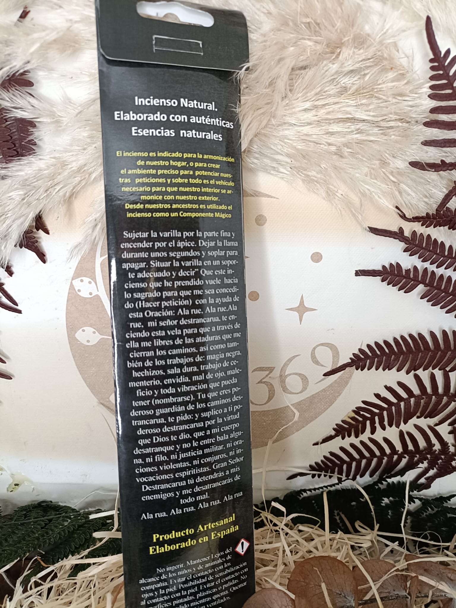 Incienso supremo potenciado Destrancadera con Oración - Imagen 2