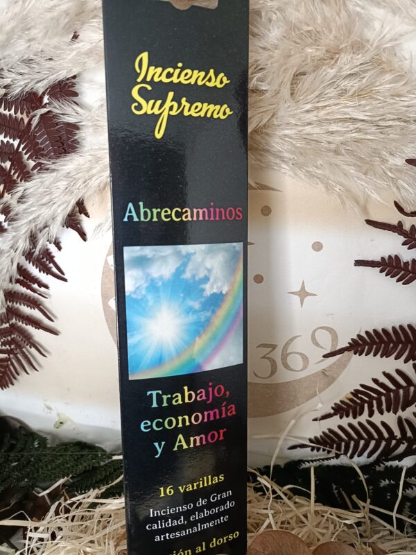 Incienso supremo potenciado Abrecaminos con Oración