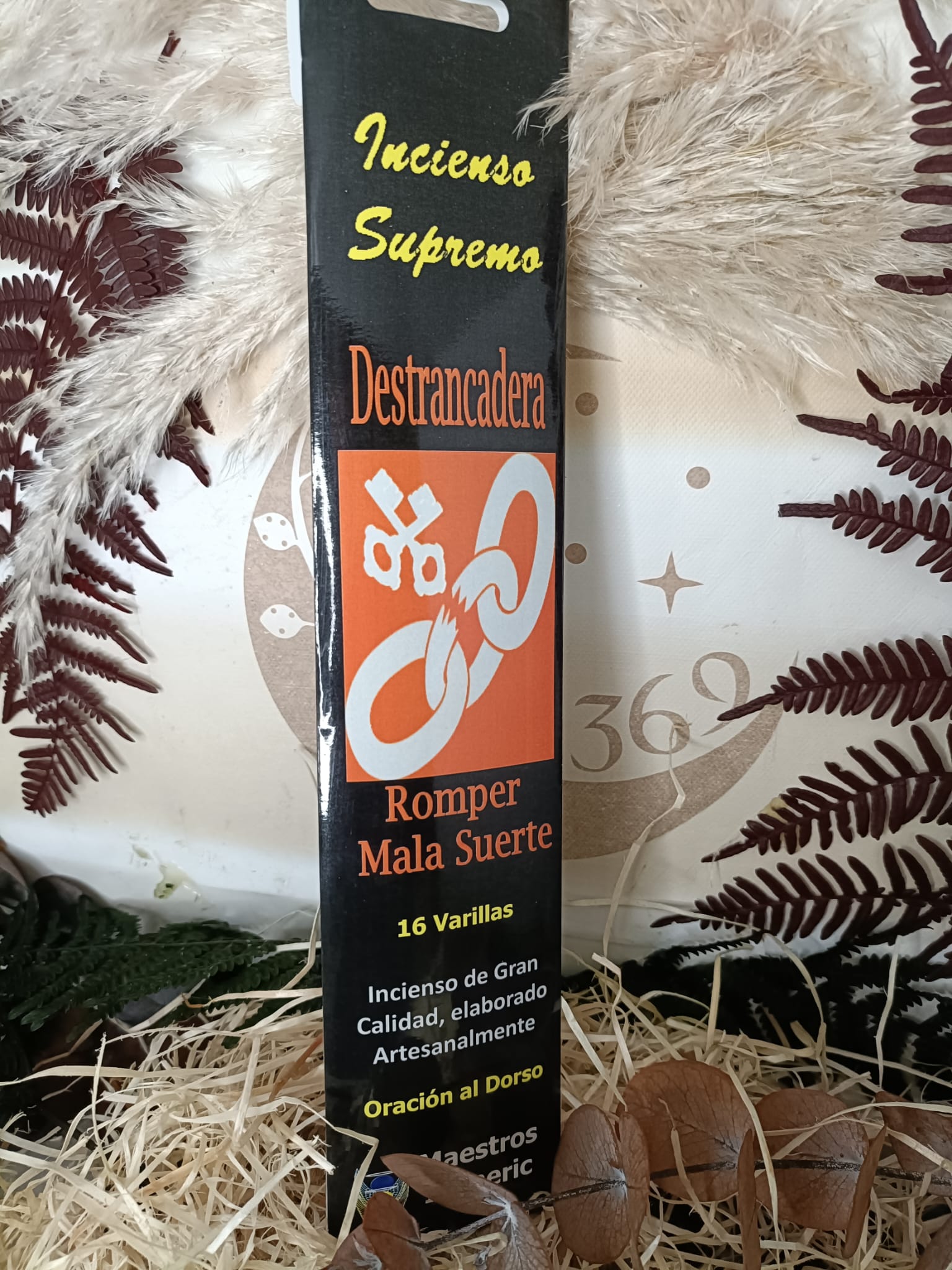 Incienso supremo potenciado Destrancadera con Oración
