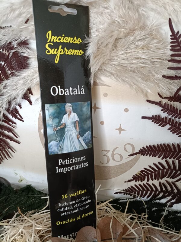 Incienso Supremo de Santería Orishas Con Oración - Imagen 4