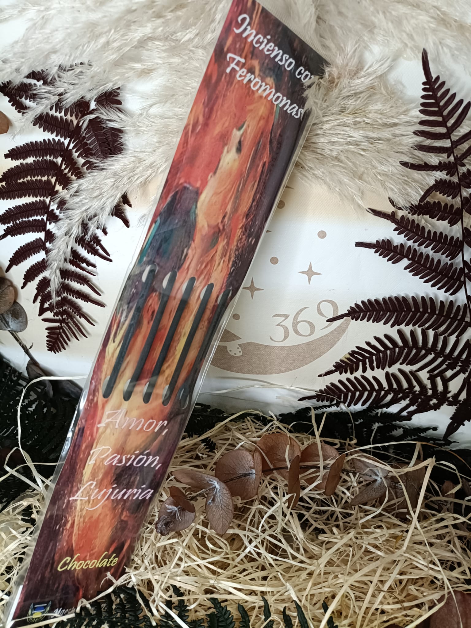 Incienso Artesano con Feromonas Aroma Chocolate