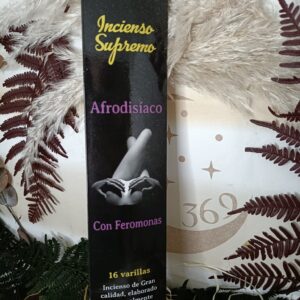 Incienso Supremo de Propósito Afrodisíaco con Feromonas, Con Oración