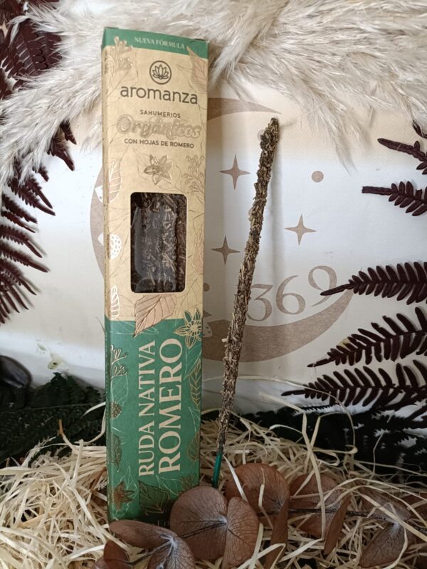 Sahumerio Orgánico Ruda Romero Aromanza