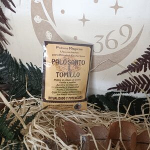 Palo Santo ritualizado con Tomillo