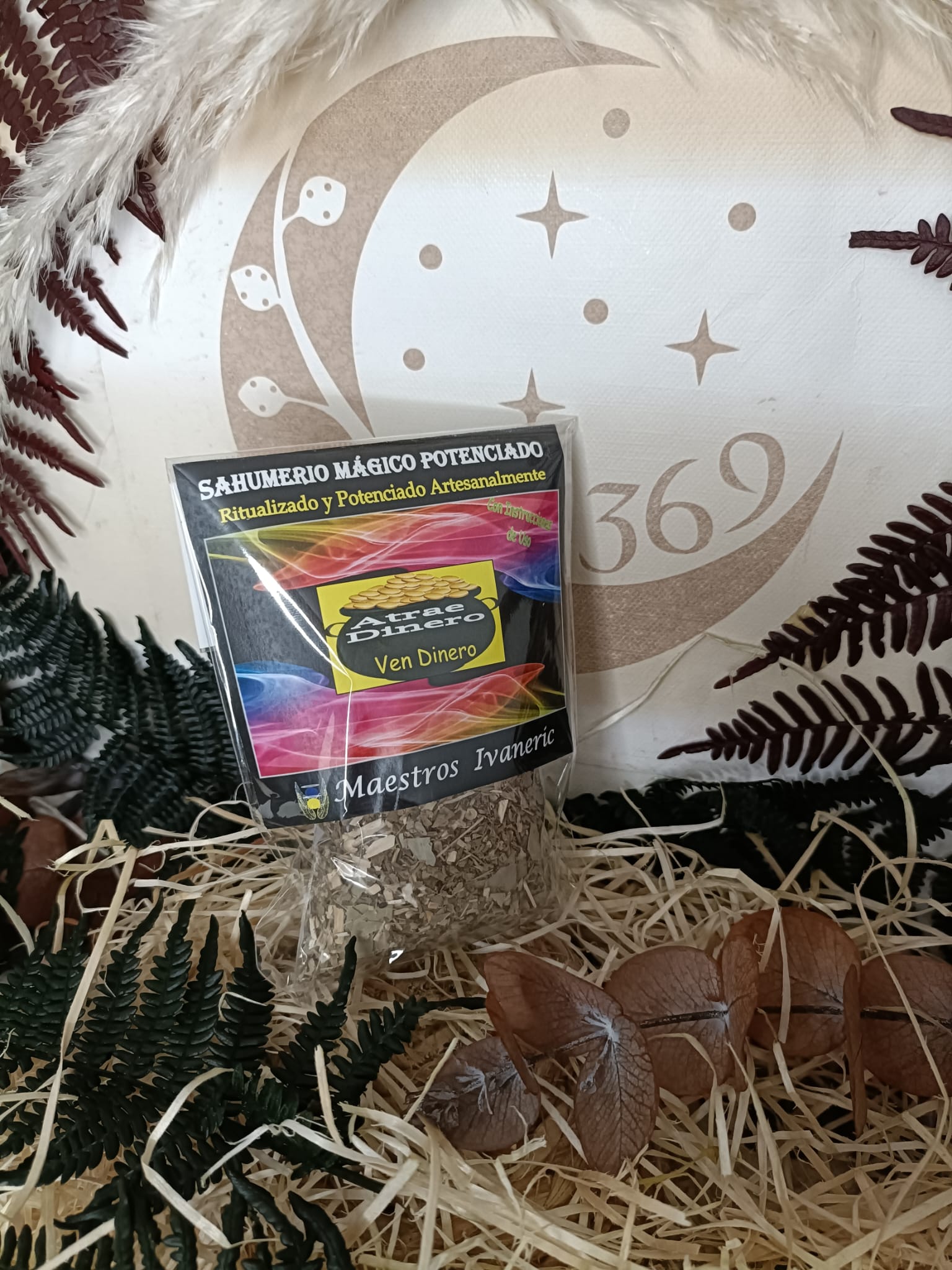 Sahumerio Mágico de Propósito Ven Dinero