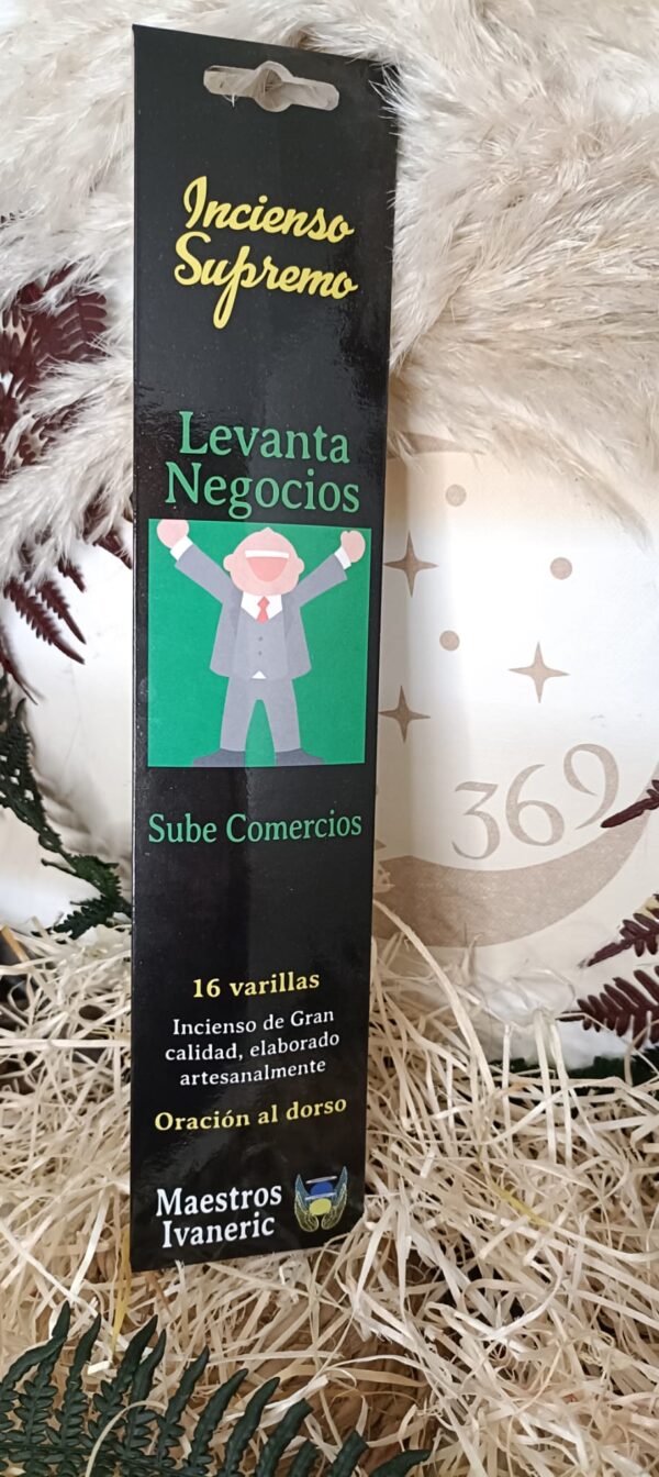 Incienso supremo potenciado Levanta Negocios con Oración