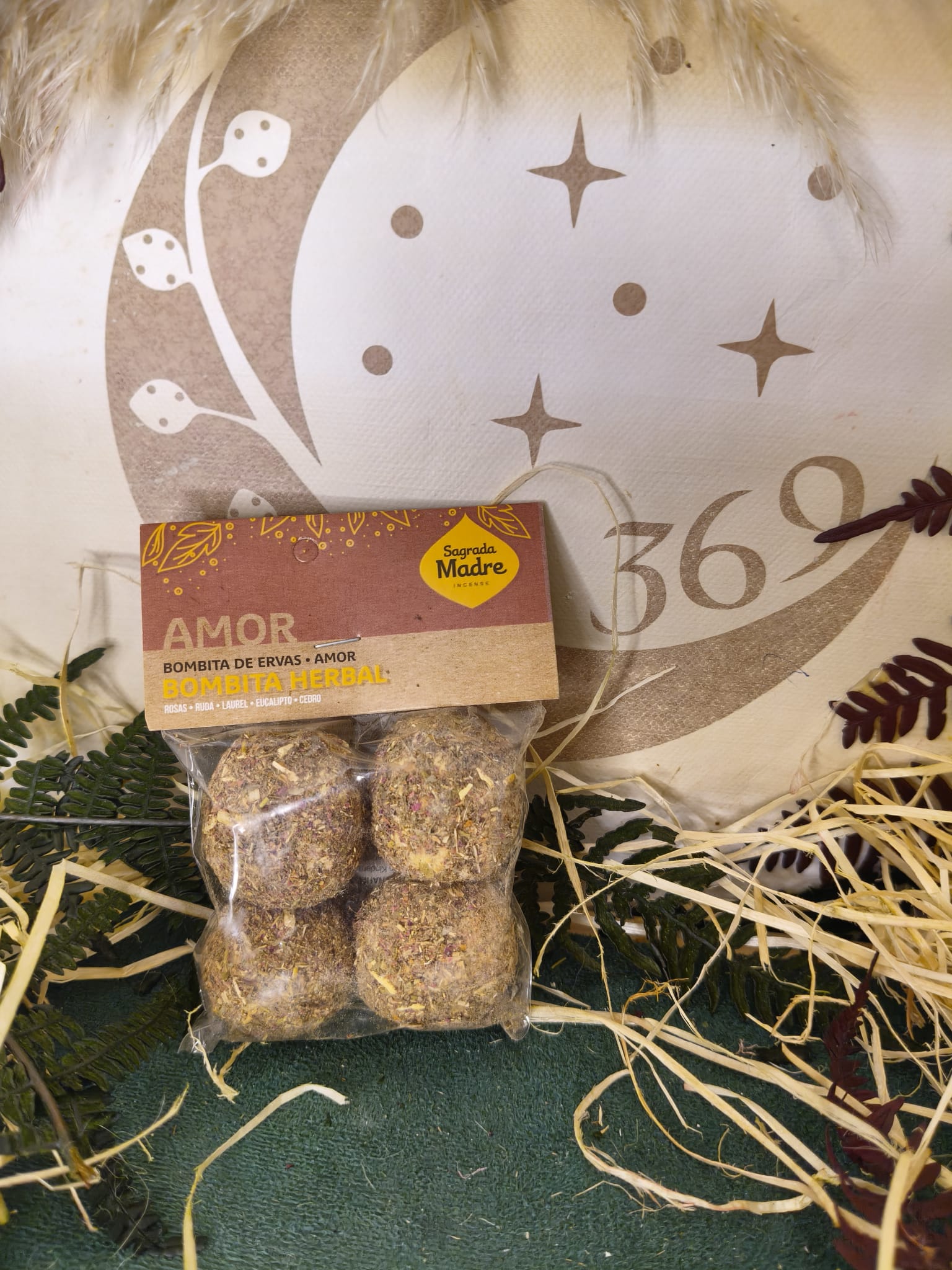 Bombita defumación activada Sagrada Madre Varios propósitos - Imagen 14