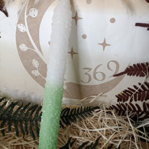 Vela de Sal Verde-Blanca