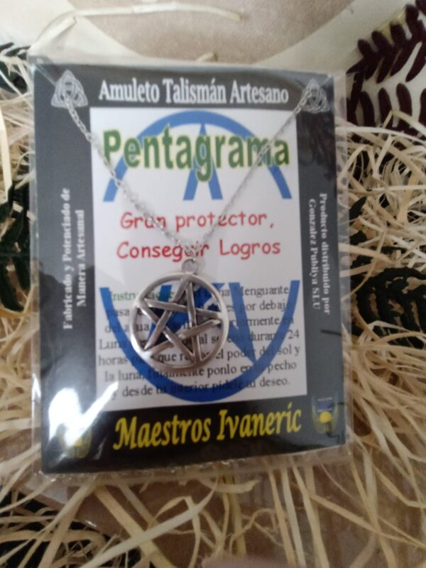 Talismán Pentagrama Artesano - Imagen 2