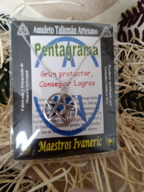 Talismán Pentagrama Artesano - Imagen 3