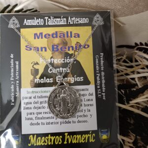 Talismán Artesano Medalla de San Benito