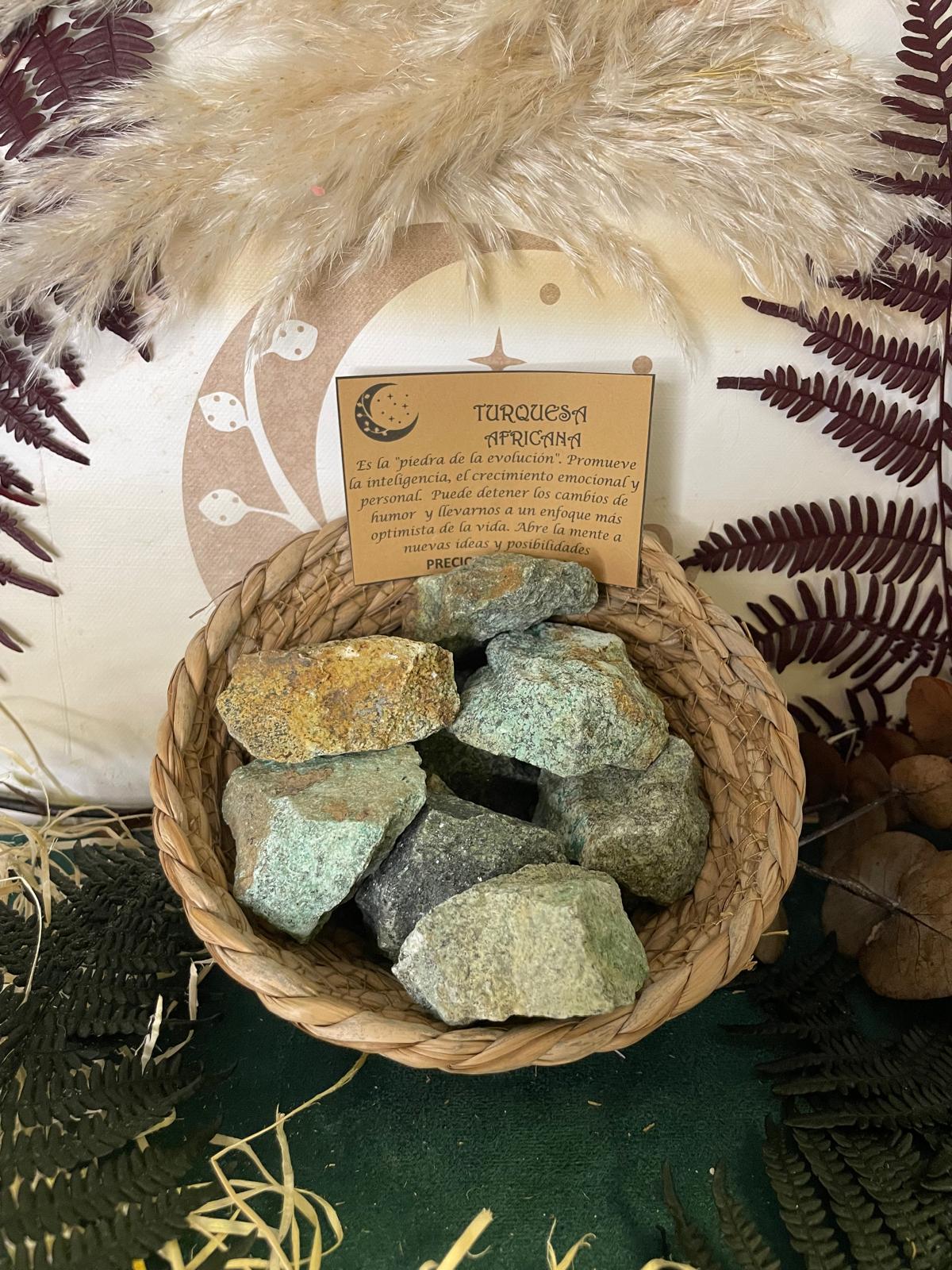 Turquesa Africana en Bruto