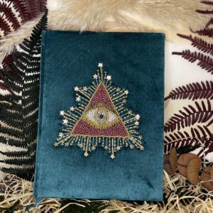 Cuaderno de Terciopelo Azul