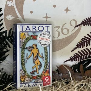 Tarot Rider Waite Standard Edición Azul con la Cruz Rosada (Español)