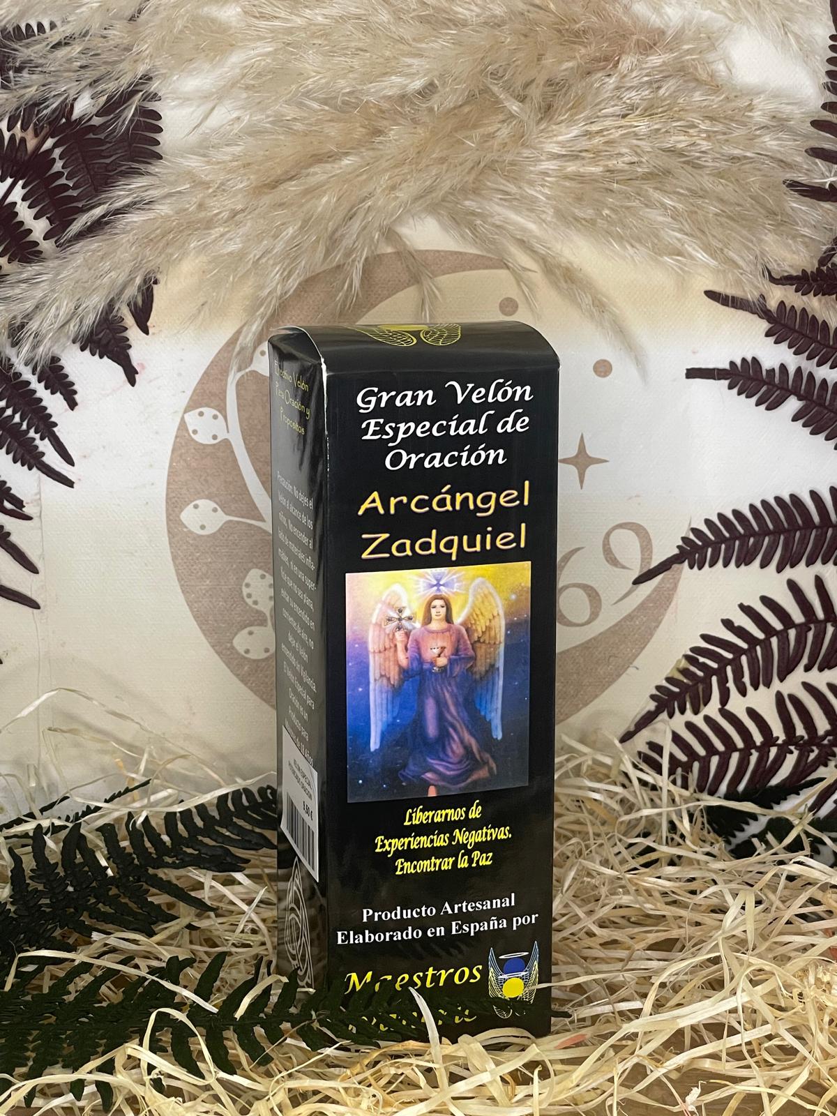 Velón Especial con Oración Zadquiel - Imagen 2