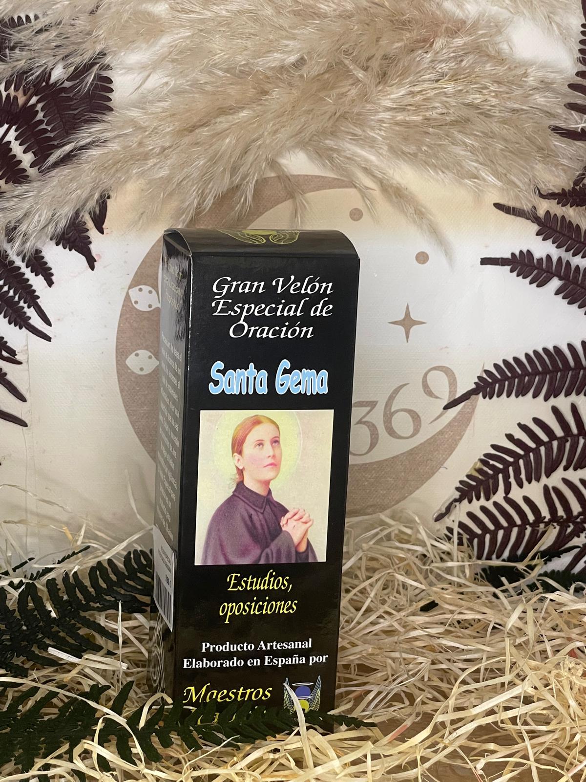 Velón Especial con Oración Santa Gema - Imagen 3