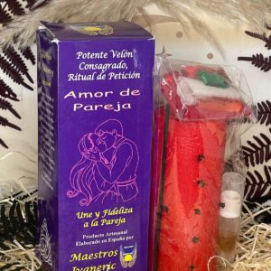 Velón Ritual Especial de Petición Amor de Pareja