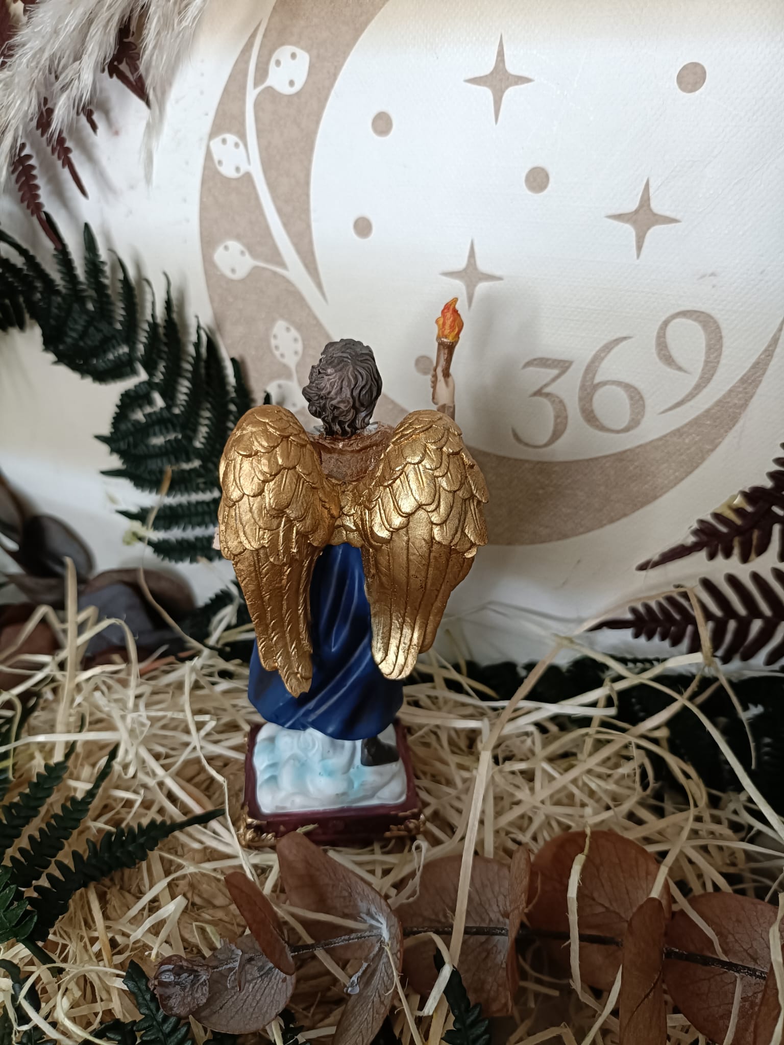 Figura del Arcángel Uriel 13 cm - Imagen 3