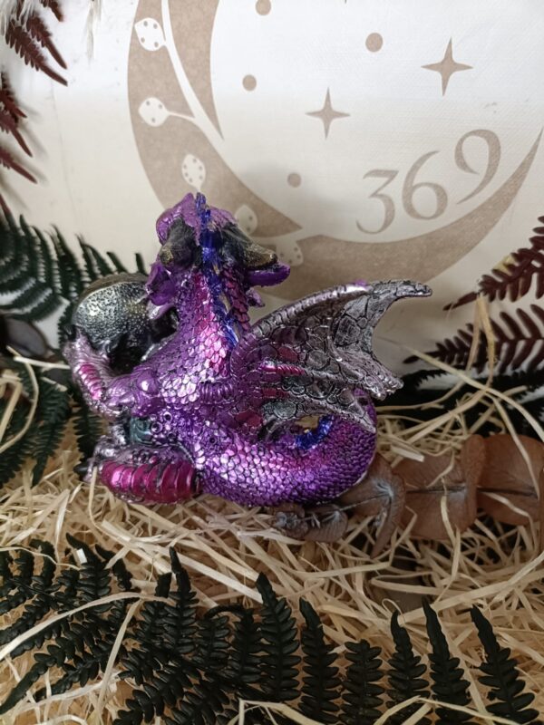 Dragón con Piedra Morada - Imagen 3