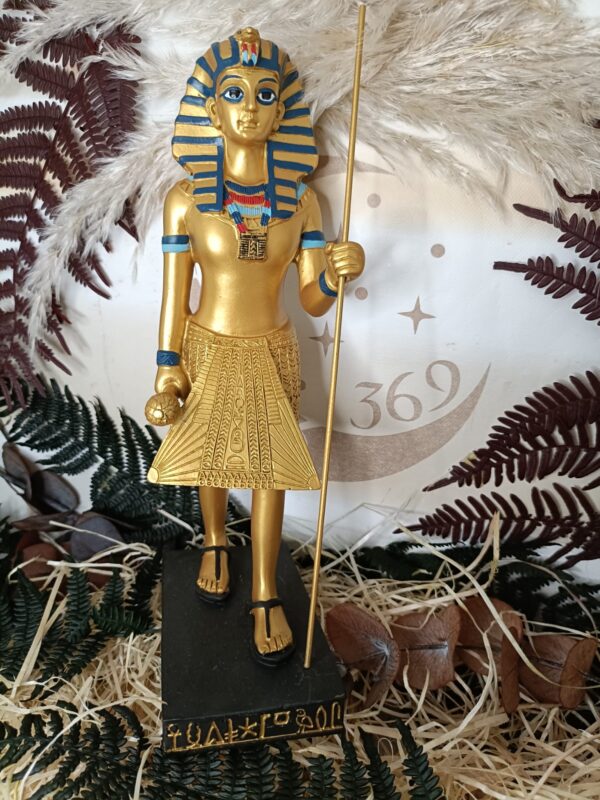 Figura Rey Tut 26 cm Dorado
