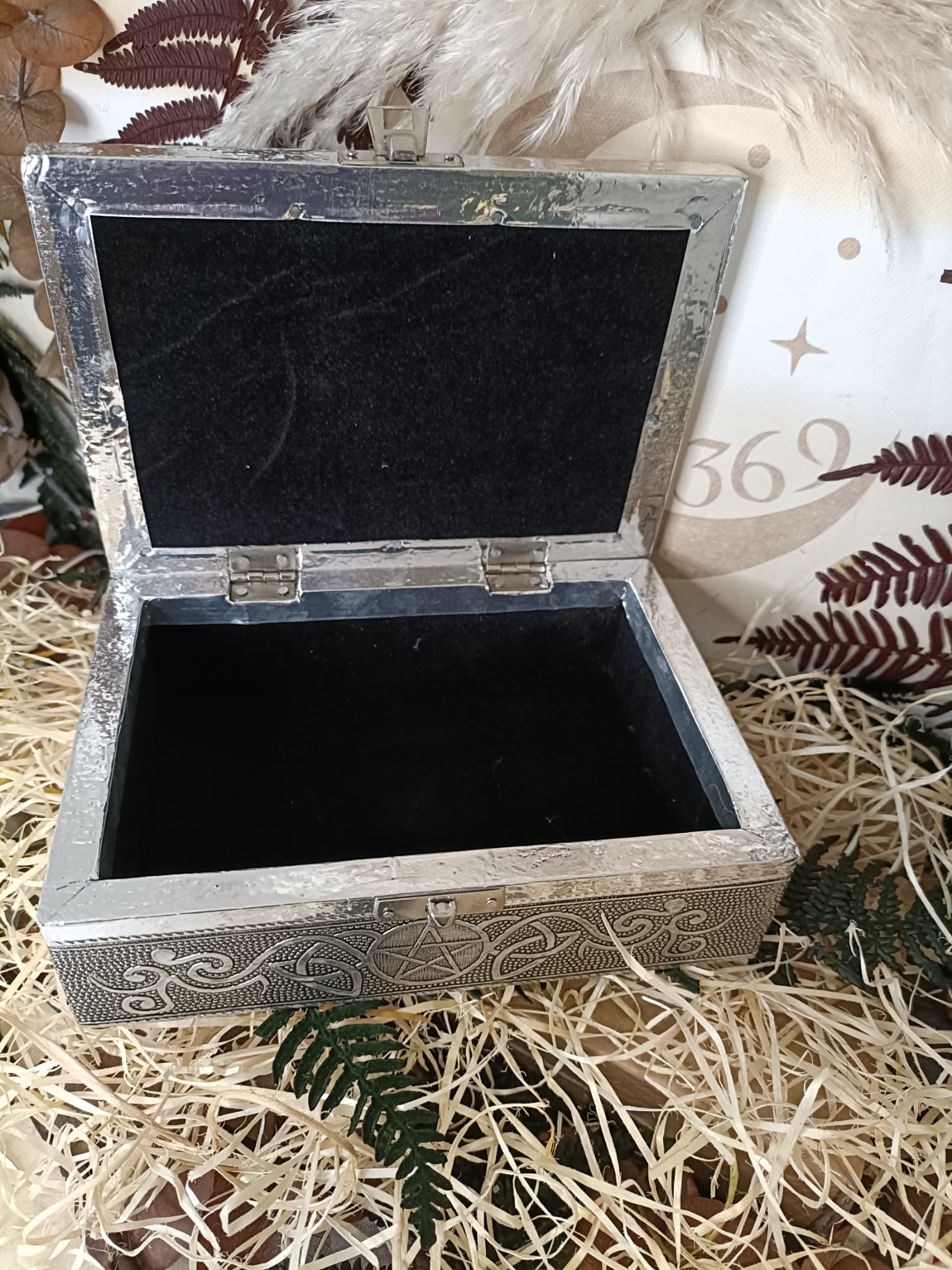 Caja de Tarot con estrella de 5 puntas - Imagen 2