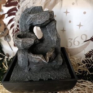 Fuente resina cascada mini 12.5x17cm