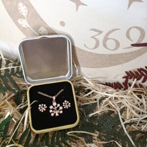 Set Árbol de la Vida Colgante + Pendientes