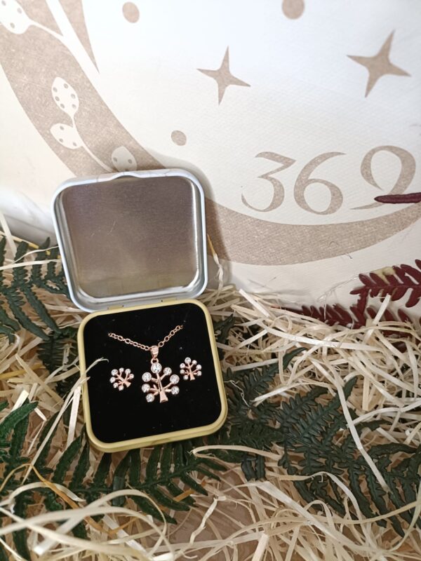 Set Árbol de la Vida Colgante + Pendientes