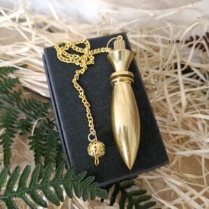 Péndulo Egipcio Karnak de Metal para Dos Testigos