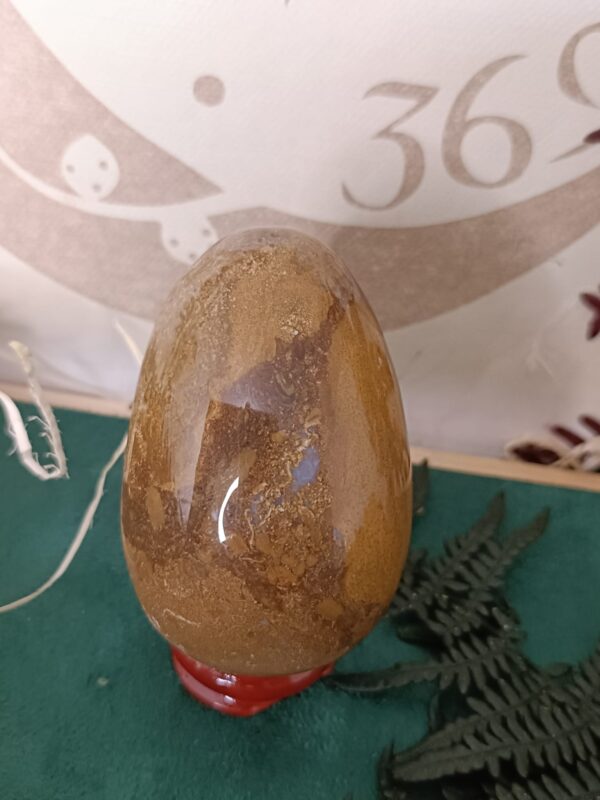 Huevo de Jaspe Madera - Imagen 2