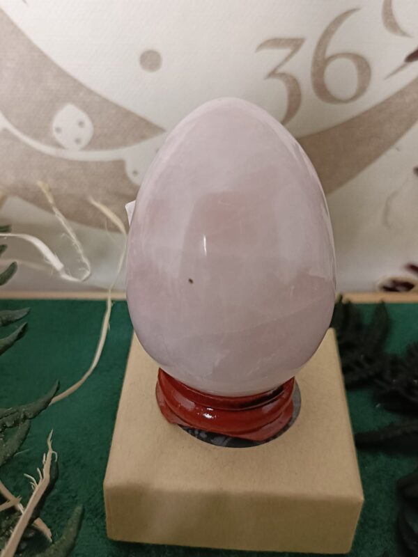 Huevo de Cuarzo Rosa - Imagen 3