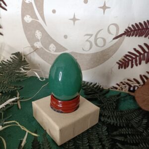 Huevo de Cuarzo Verde