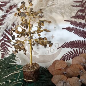 Árbol de Gemas de Ojo de Tigre 150 Piedras