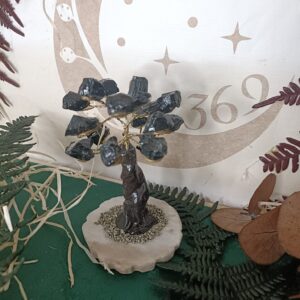 Árbol de Minerales de Turmalina en Bruto