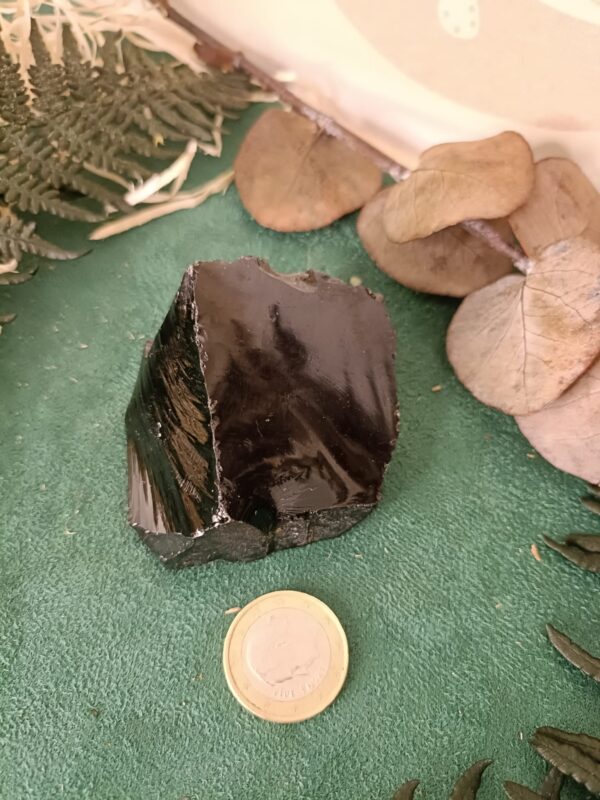 Obsidiana Negra en Bruto - Imagen 2