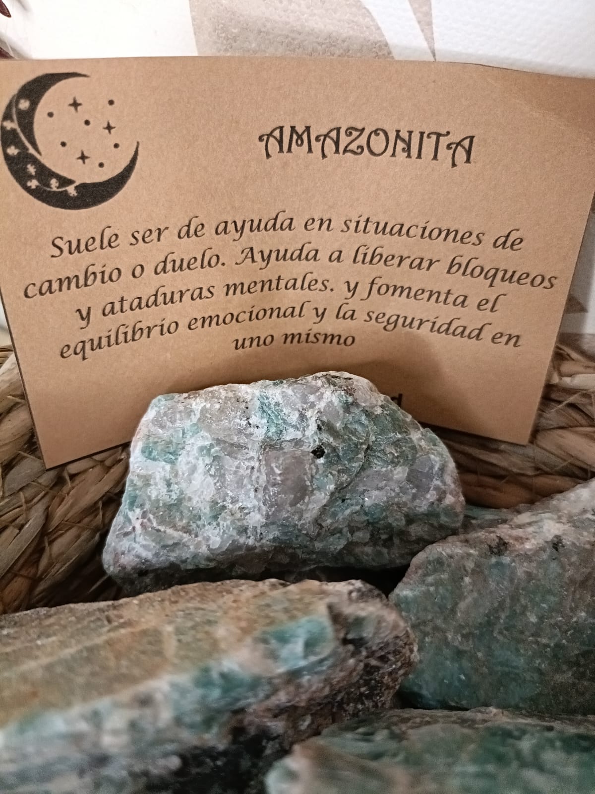 Amazonita en Bruto Varios tamaños - Imagen 2