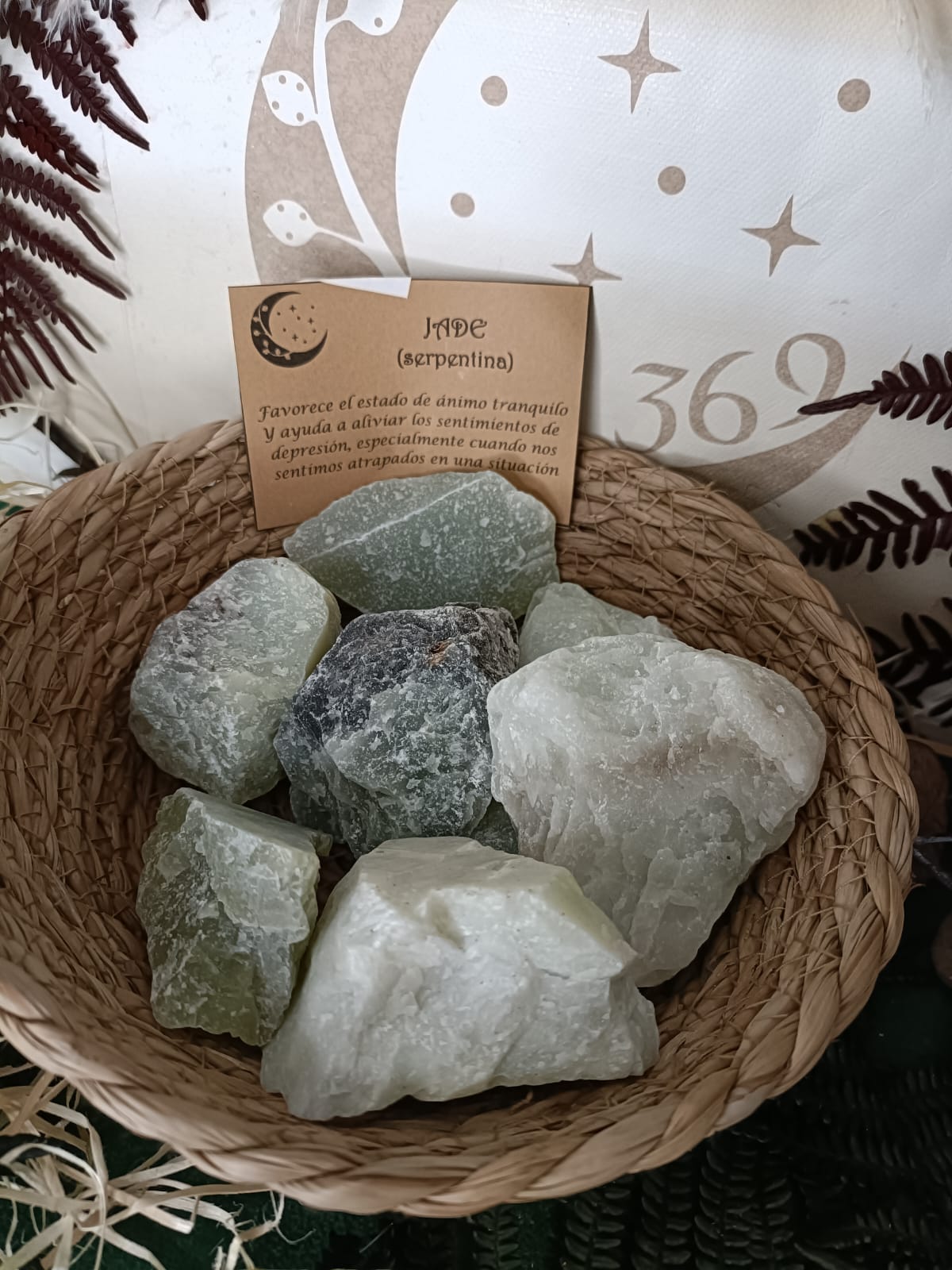 Jade en Bruto (Serpentina)