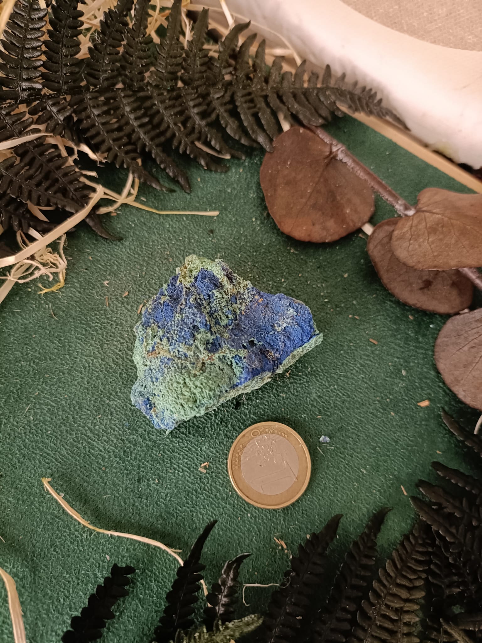 Azurita con Malaquita en Bruto - Imagen 2