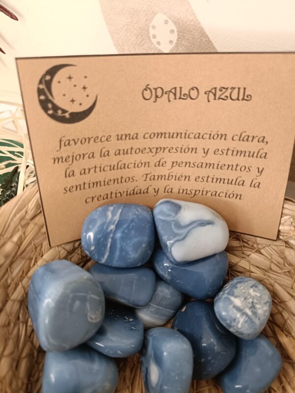 Ópalo Azul Pulido - Imagen 2