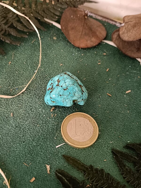 Howlita Azul Canto Rodado - Imagen 2