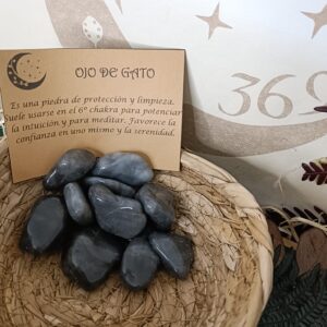 Piedras de Ojo de Gato Pulida