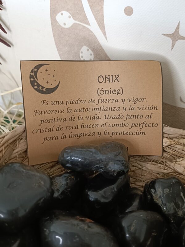 Ónix (Ónice) Piedra Pulida - Imagen 2