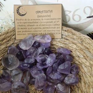 Piedras de Amatista Pulida