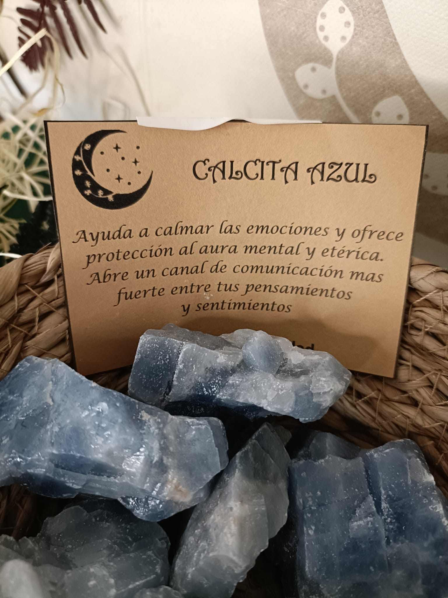 Calcita Azul en Bruto - Imagen 3