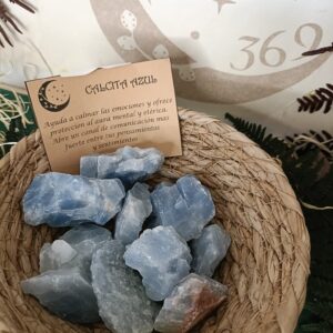 Calcita Azul en Bruto