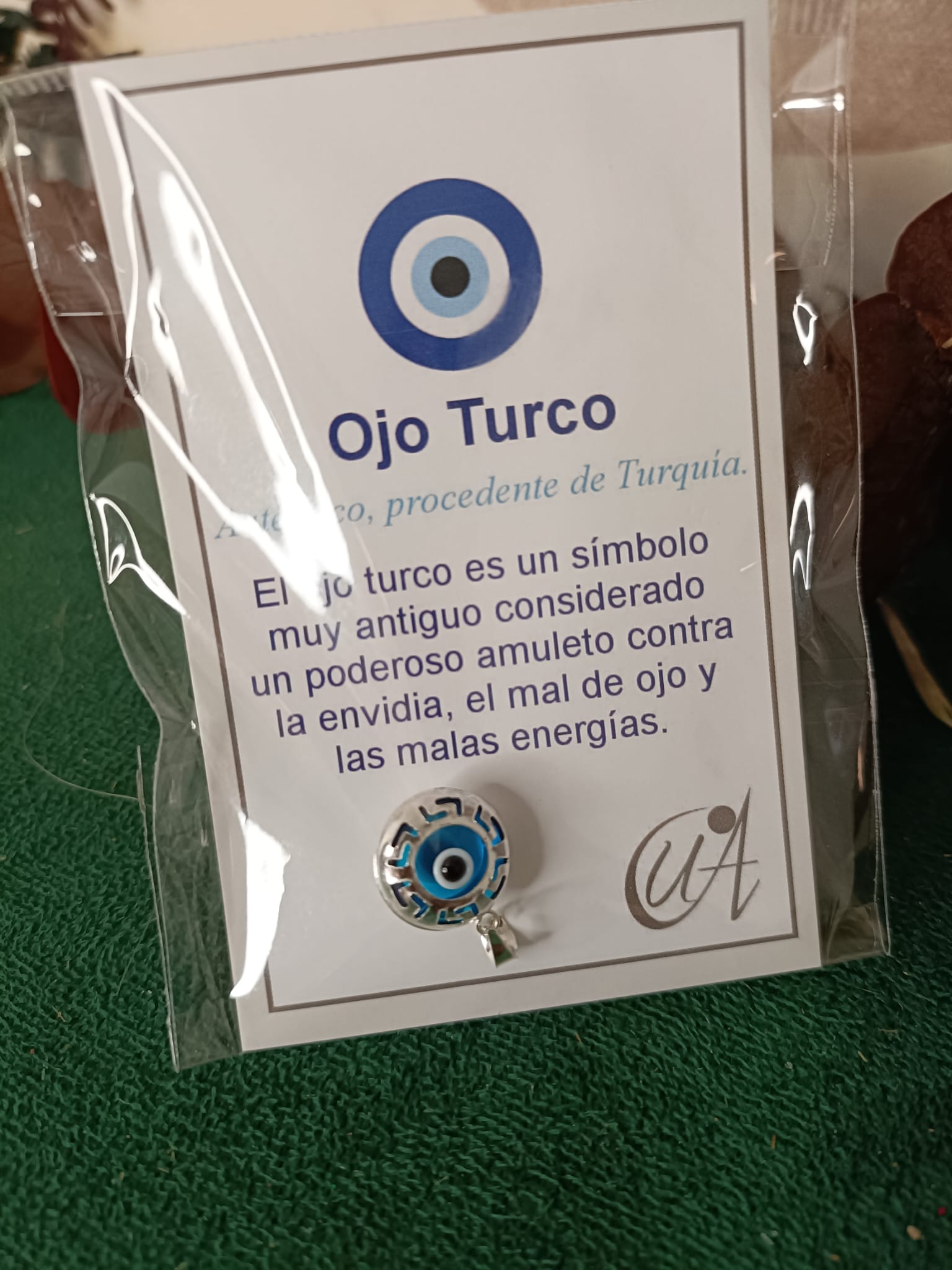 Colgante Calado Ojo Turco en Plata 925 - Imagen 3