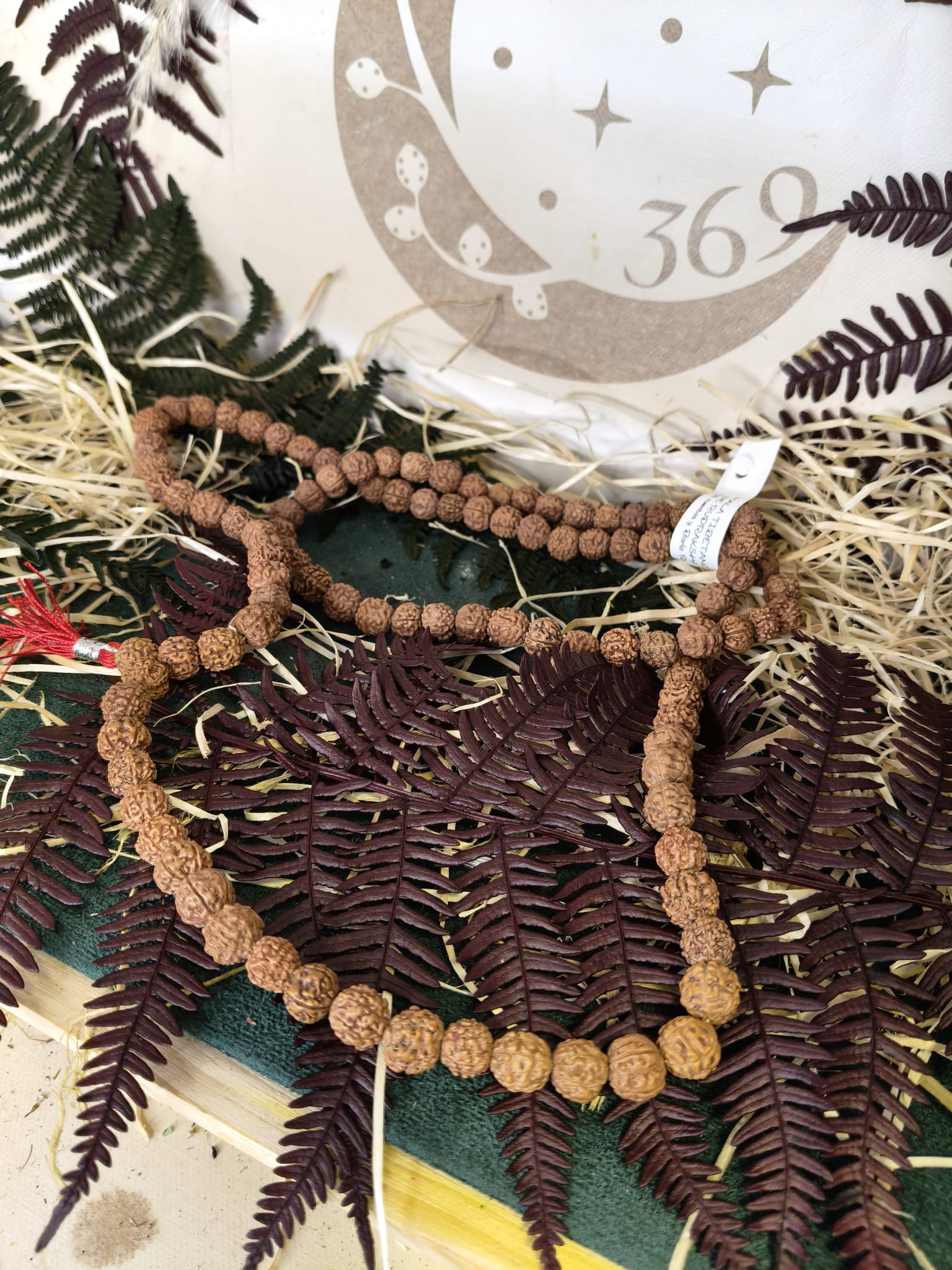 Mala Tibetano de Semilla Rudraksha - Imagen 2